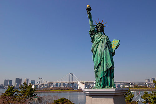 Odaiba of japon