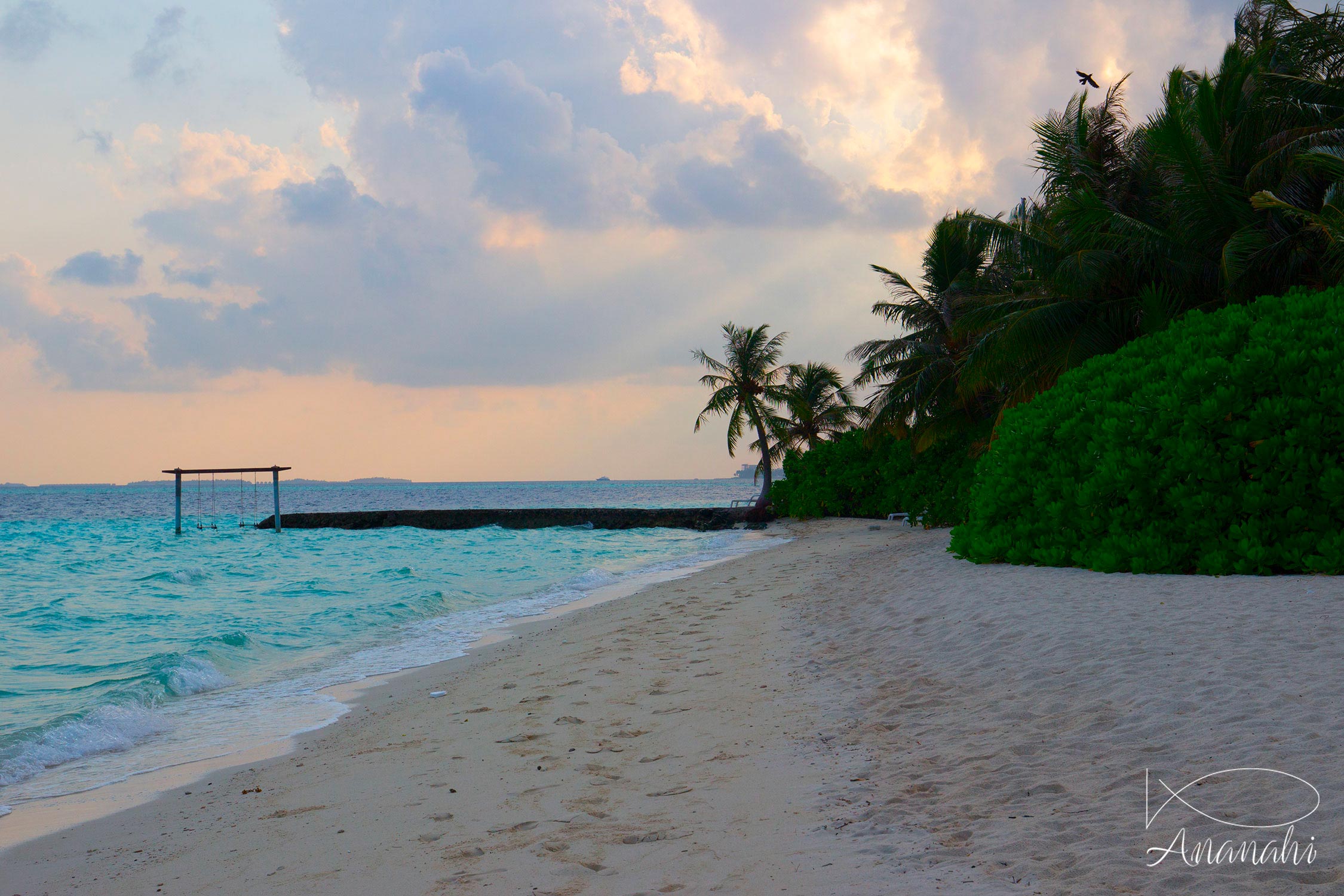 Biyadhoo island of Maldives